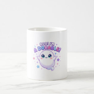 Boo jag är bedårande söt spöke kaffemugg