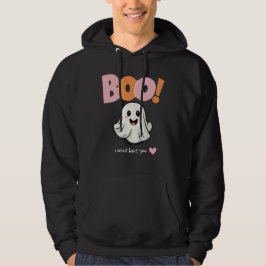 Boo! Jag måste ha dig - Black Hooded Sweatshirt