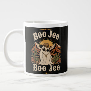 Boo JEE Cowboy Spöke Halloween Jumbo Mugg