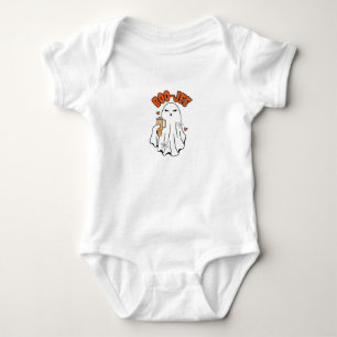 Boo-Jee Cute Halloween Ghost med 40oz Tumbler Bab T Shirt