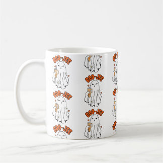 Boo-Jee Cute Halloween Ghost med 40oz Tumbler Kaffemugg