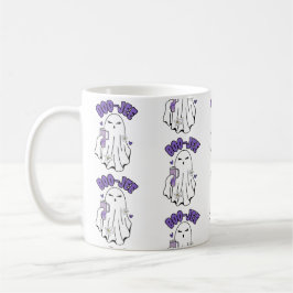 Boo-Jee Cute Halloween Ghost med 40oz Tumbler Kaffemugg
