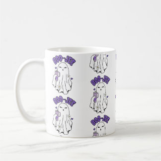 Boo-Jee Cute Halloween Ghost med 40oz Tumbler Kaffemugg