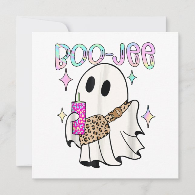 Boo Jee Funny Halloween Ghost (Framsida)