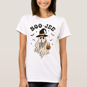 Boo Jee Ghost Cute Funny Halloween T Shirt