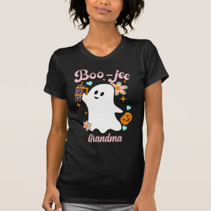 Boo-Jee Grandma   Retro Ghost T Shirt