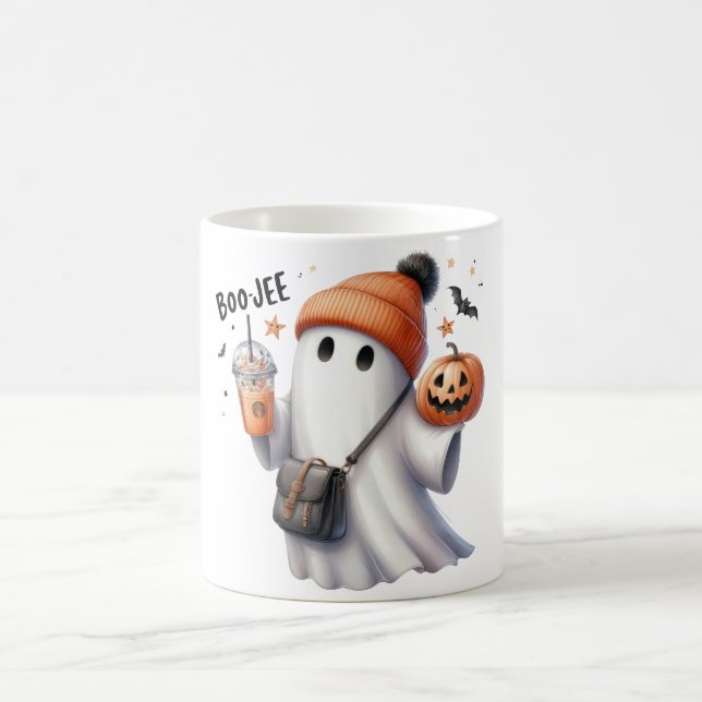 Boo Jee Halloween Cute Kaffemugg (Center)