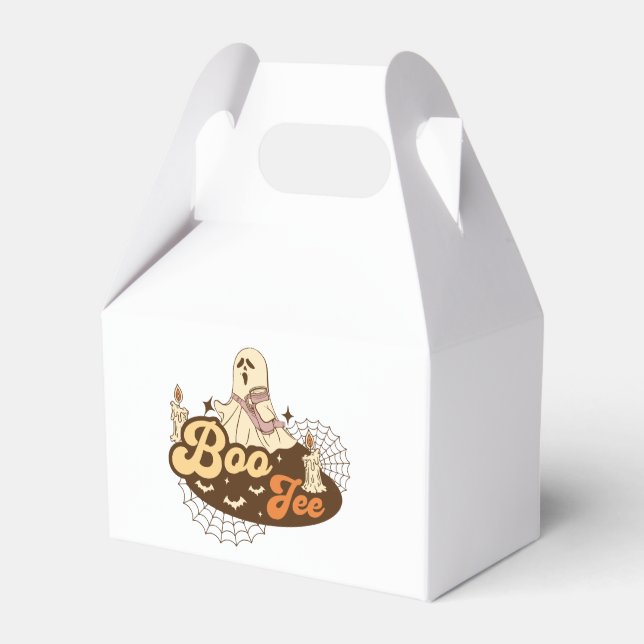 Boo-Jee spök Halloween rolig Presentaskar (Framsidan Sidan)