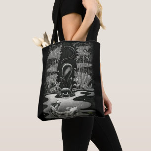 Boo Kattunge Goes Fishing Tote Bag Tygkasse