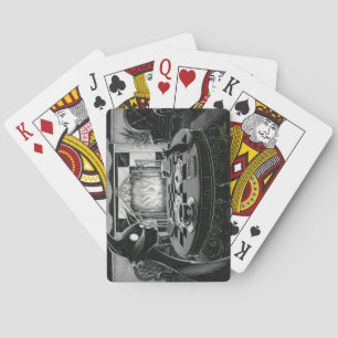 Boo Kattunge har kort Casinokort