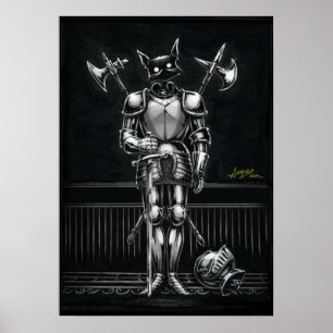 Boo Kattunge i Armor Poster