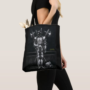 Boo Kattunge i Armor Tote Bag Tygkasse