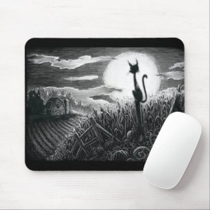 Boo Kattunge i Moonlight Mouse Pad Musmatta