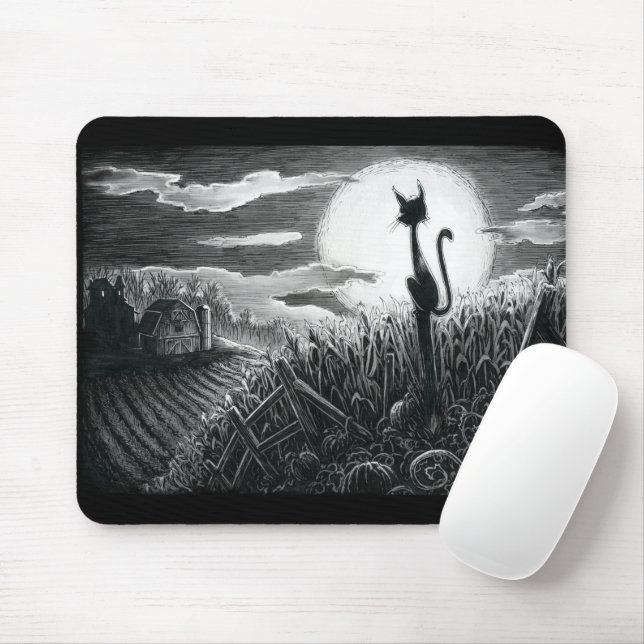 Boo Kattunge i Moonlight Mouse Pad Musmatta (Med mus)