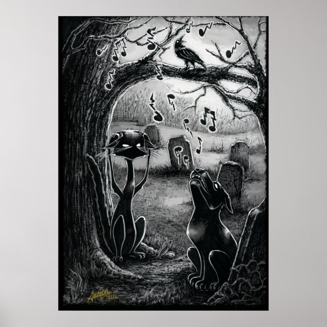 Boo Kattunge, Music Critic Poster (Framsidan)