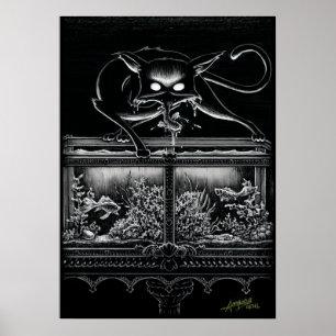 Boo Kattunge Raids, Poster av Aquarium