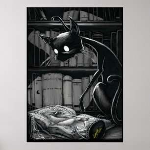 Boo Kattunge Reads Dune Poster