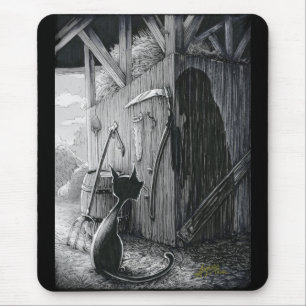 Boo Kattunge startar vid Shadows Mouse Pad Musmatta