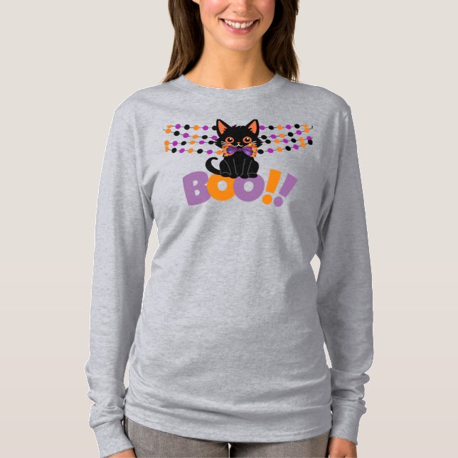 Boo Kattunge! T Shirt (Framsida)