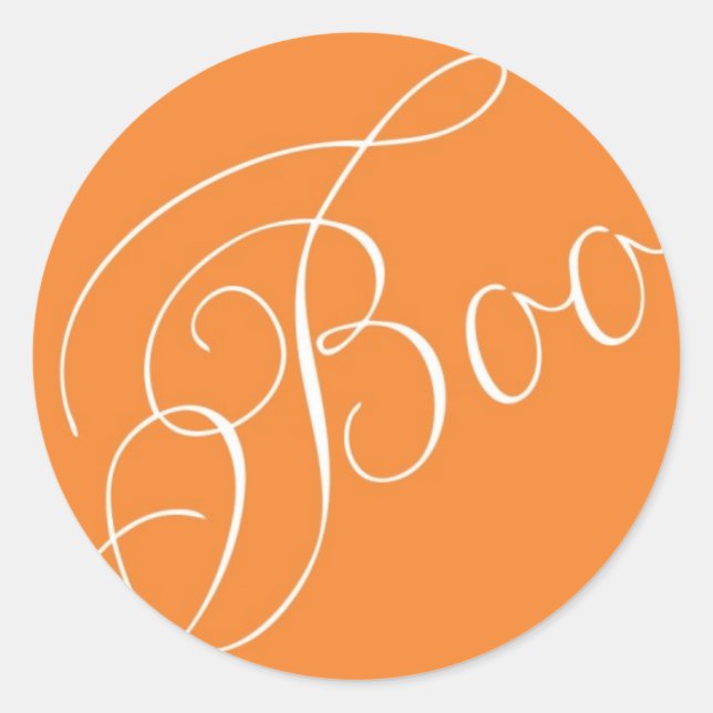 Boo! Klistermärke (Framsida)