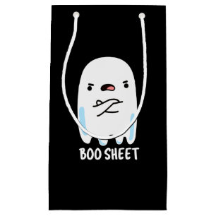 Boo Lakan Funny Halloween Ghost Pun Mörk BG