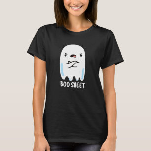 Boo Lakan Funny Halloween Ghost Pun Mörk BG T Shirt