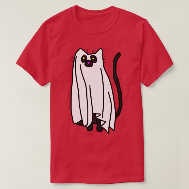 Boo Lakan Halloween Cat T Shirt (Design framsida)