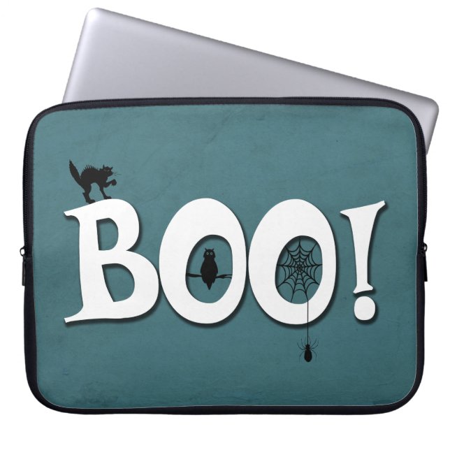 Boo! Laptop Sleeve (Framsidan)