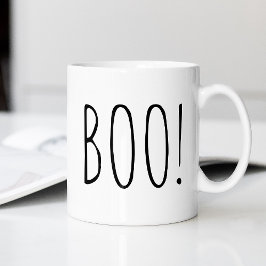 Boo! Latte Kopp / noj Ghost Halloween Fläkt