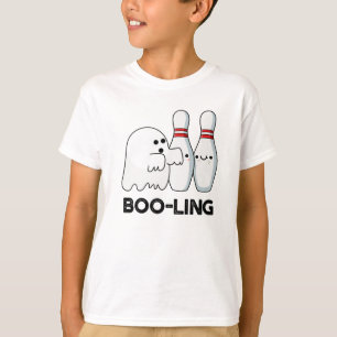 Boo ling Funny Halloween Bowling Ghost Pun T Shirt