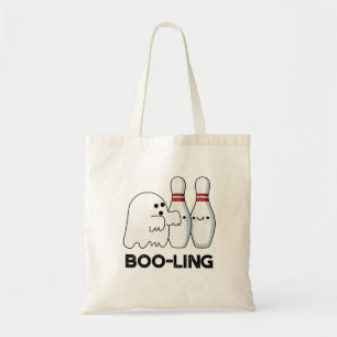 Boo ling Funny Halloween Bowling Ghost Pun Tygkasse