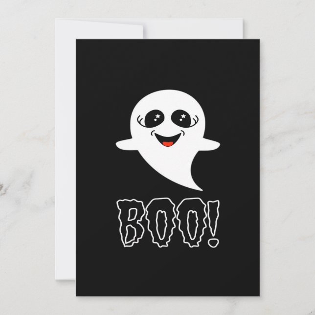 Boo! Little Halloween by Lucas Julkort (Framsida)