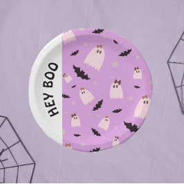 Boo Little spöken med bows Halloween