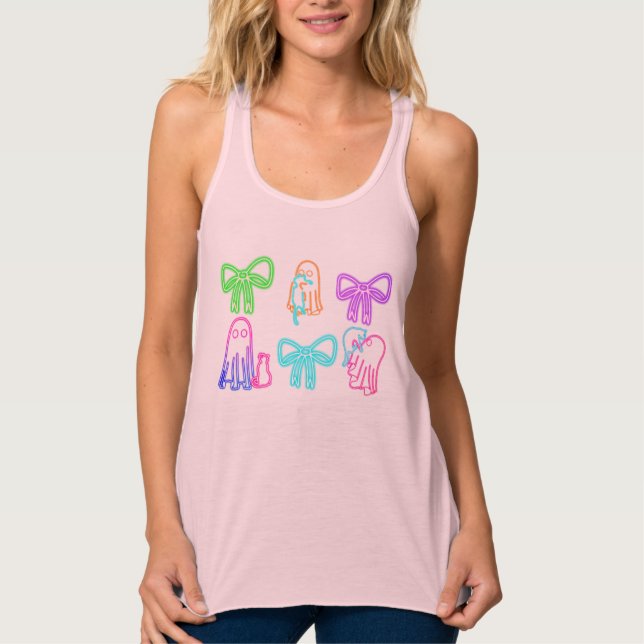Boo! loves her cat linne med racerback  (Framsida)