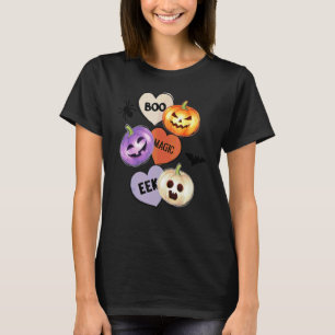 Boo Magic Pumpa Säsong Söt Höst Halloween Tack T Shirt