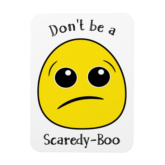 Boo Magnets - Scaredy-Boo Magnet (Vertikal)