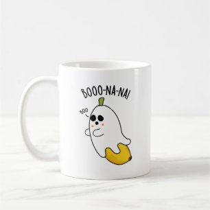 Boo-nana Funny Ghost Banana Pun Kaffemugg
