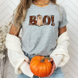 Boo Orange Play Halloween T Shirt