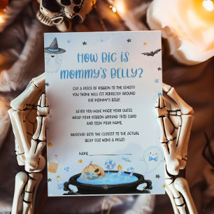 Boo-oy Halloween How Big is Mommys Belly Game