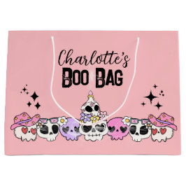 Boo-påse för en Halloween-skuldfirande