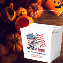 Boo Patriotic Halloween Costume Party