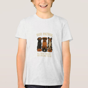 Boo Patrol Halloween Hundpatrull T Shirt