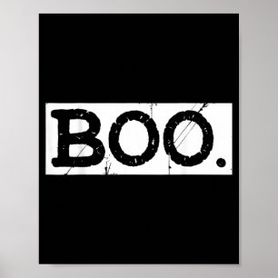 Boo plågad retro spöke halloween estetik  poster