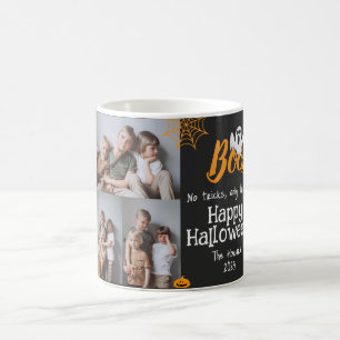Boo pumpkin jack-o-lantern Halloween Photo Collage Kaffemugg