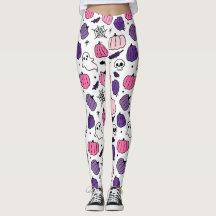 Boo Pumpkin Skull Vita Leggings 