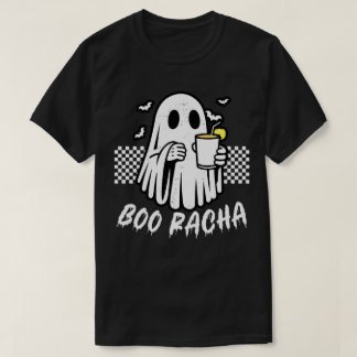 Boo Racha Funny Halloween Cute Ghost T Shirt