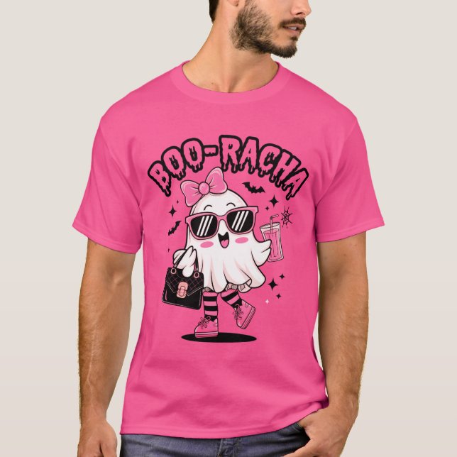 Boo-racha Funny Halloween Ghost Juice T-Shirt (Framsida)