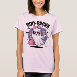 Boo-racha Halloween Boo Racha Cute Ghost Drinking T Shirt