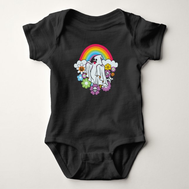 Boo Rainbow T Shirt (Framsida)