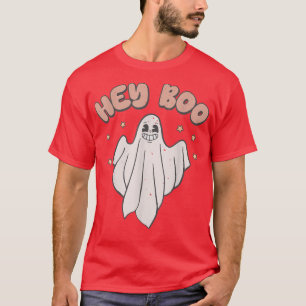 Boo Retro Cute Ghost Halloween Fall Season Pas T Shirt